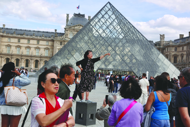 Water leak at Louvre damages books at Egyptian antiquities department